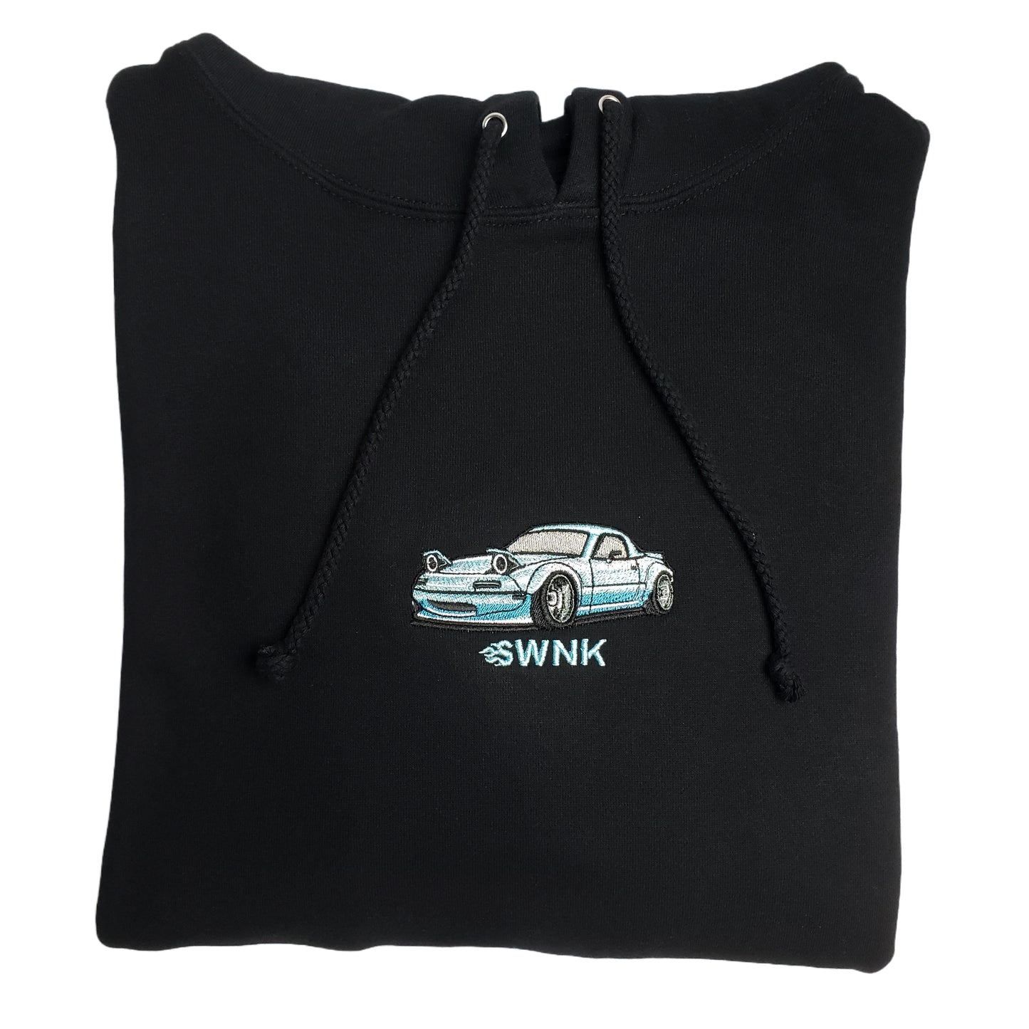 SWNK "Blue Rocket" Miata Embroidered Hoodie