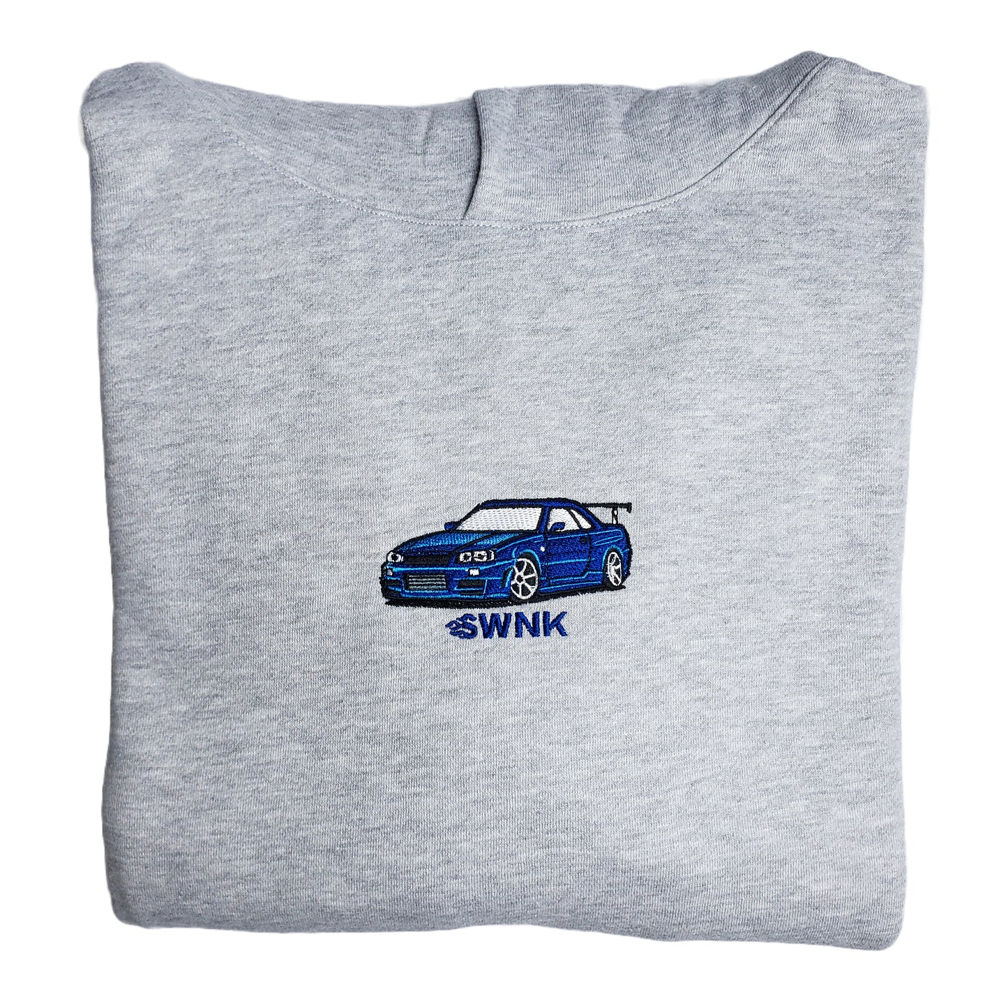SWNK "Cobalt" GTR R34 Embroidered Hoodie
