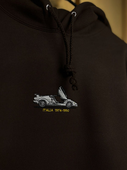 SWNK "Italia" Countach Embroidered Hoodie