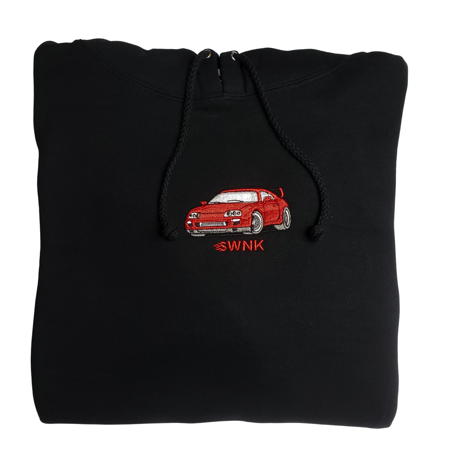 SWNK "Ruby" Supra Embroidered Hoodie