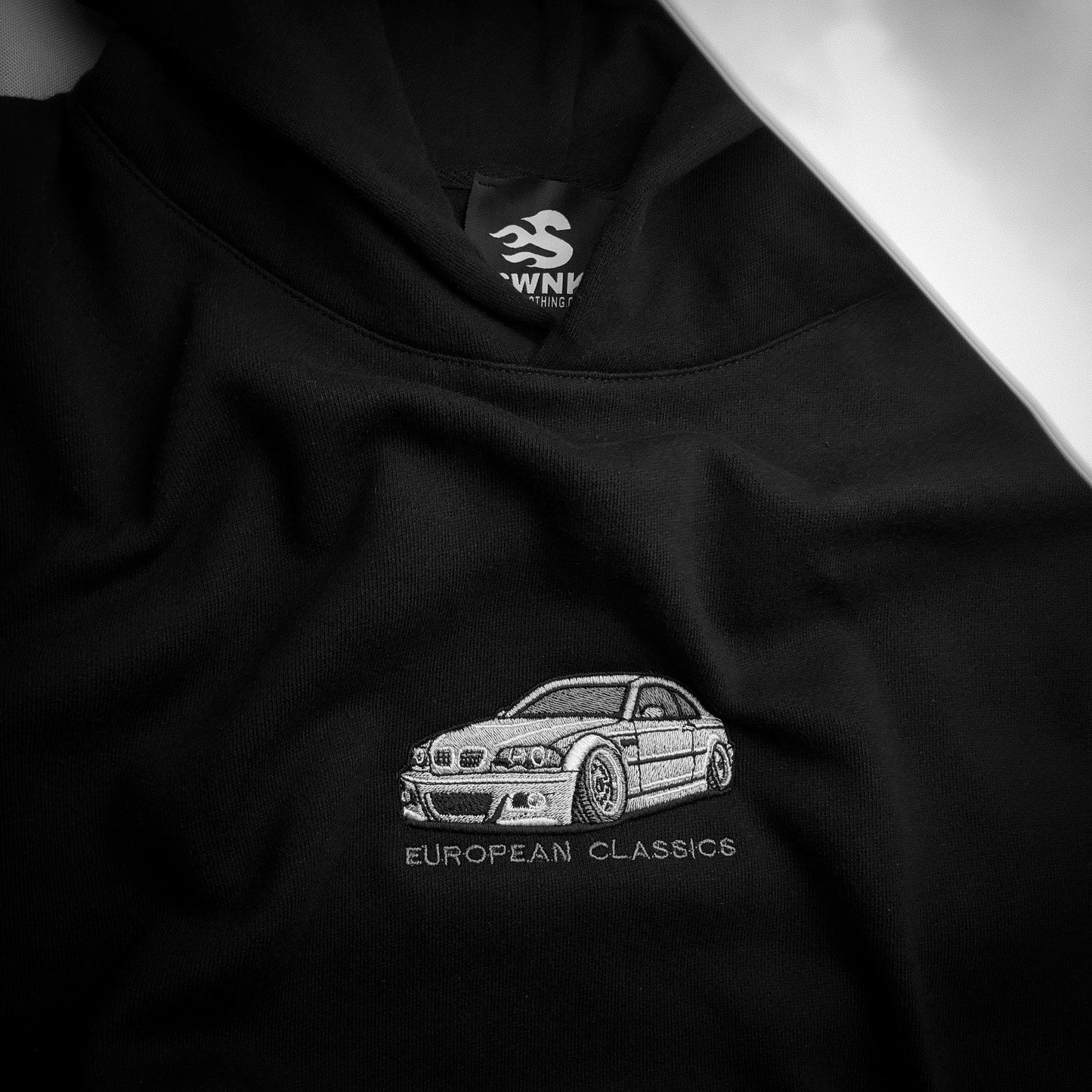 SWNK "Smoke" E46 M3 Embroidered Hoodie