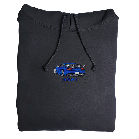SWNK "Sapphire" RX7 Embroidered Hoodie
