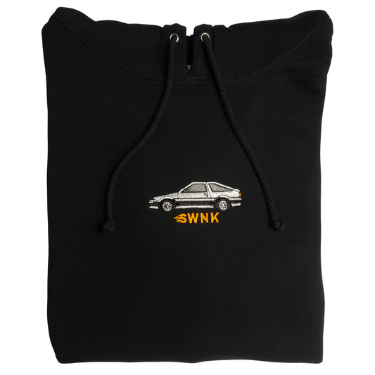 SWNK "Tofu Delivery" AE86 Embroidered Hoodie